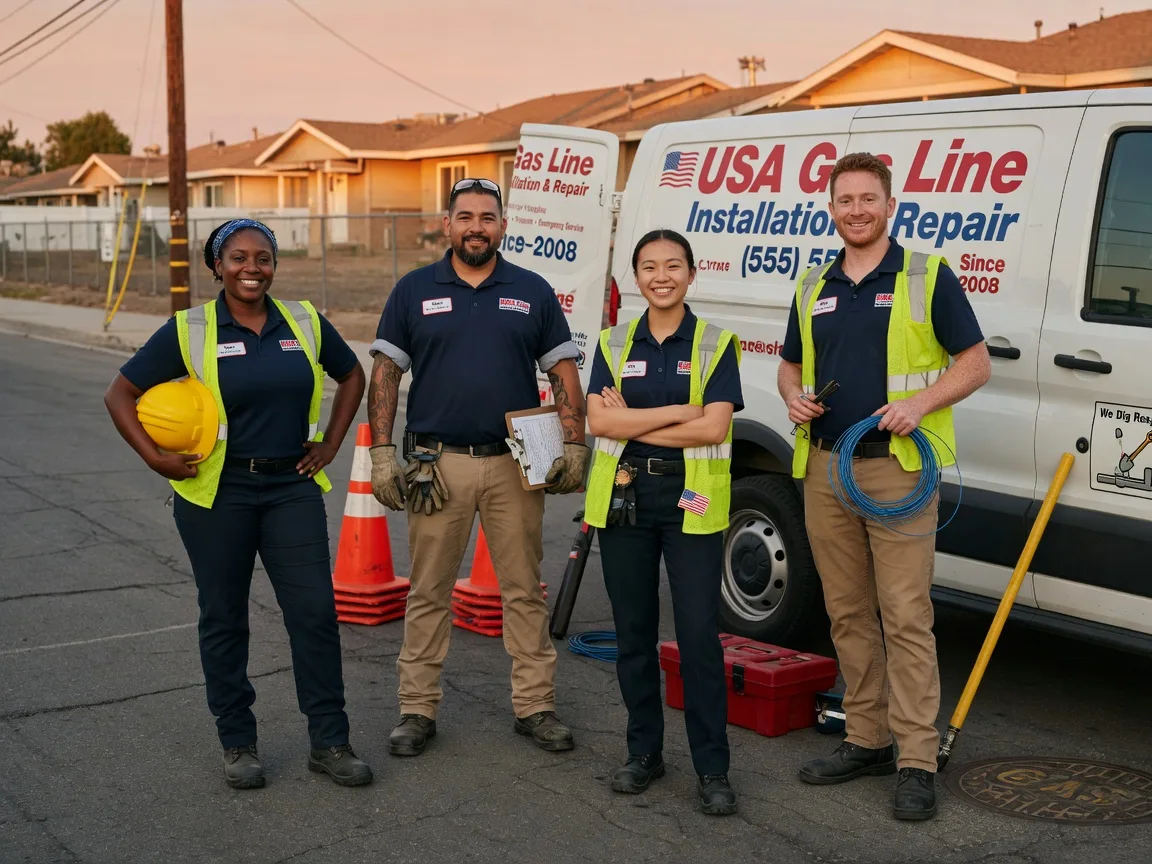 Gas Line Installation company in Sardis, MS